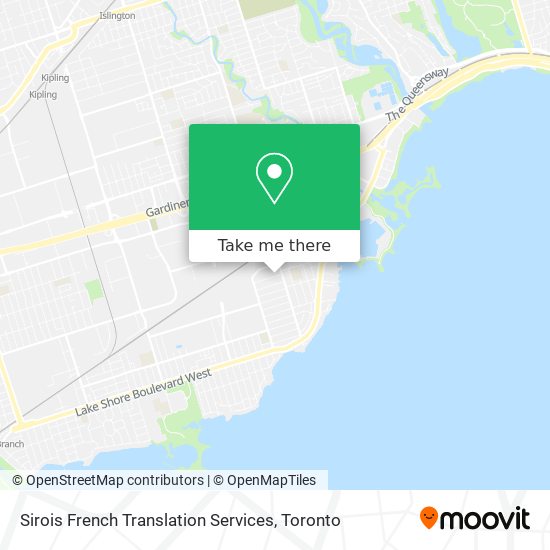 Sirois French Translation Services map