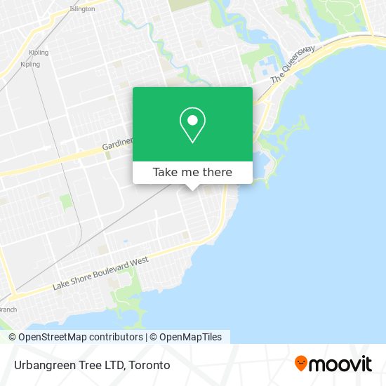 Urbangreen Tree LTD map