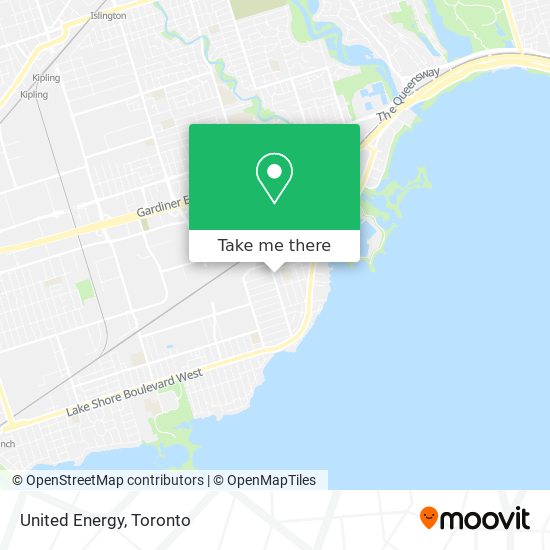 United Energy map