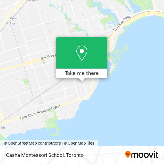 Casha Montessori School map