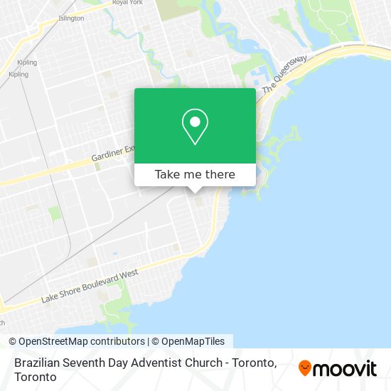Brazilian Seventh Day Adventist Church - Toronto plan