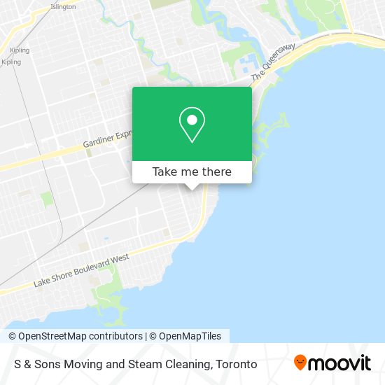 S & Sons Moving and Steam Cleaning plan