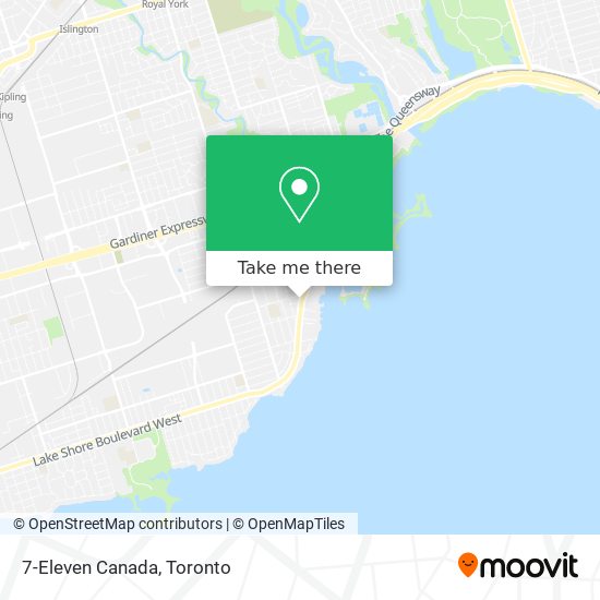 7-Eleven Canada map