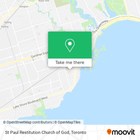 St Paul Restitution Church of God map