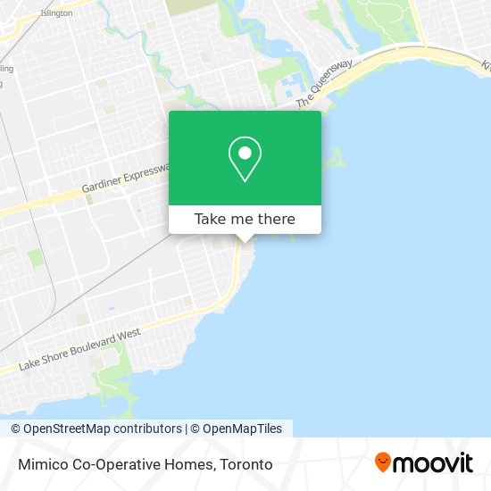 Mimico Co-Operative Homes plan