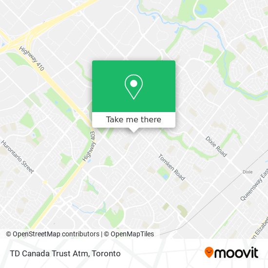 TD Canada Trust Atm plan