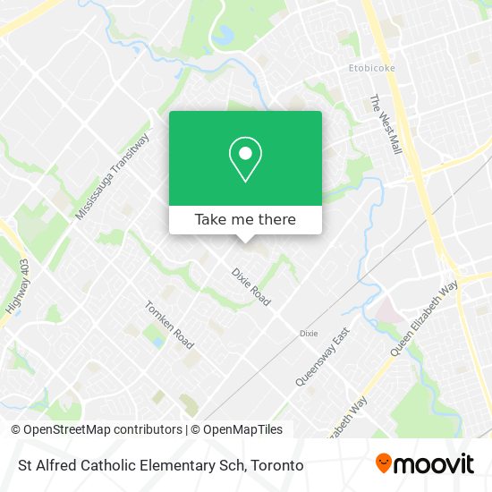 St Alfred Catholic Elementary Sch map