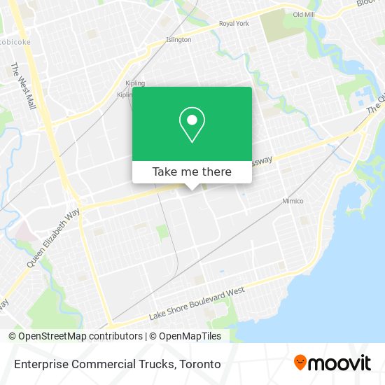 Enterprise Commercial Trucks map