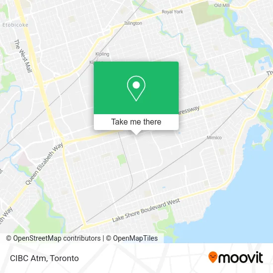 CIBC Atm map