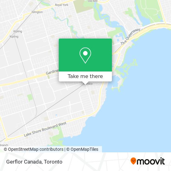 Gerflor Canada map