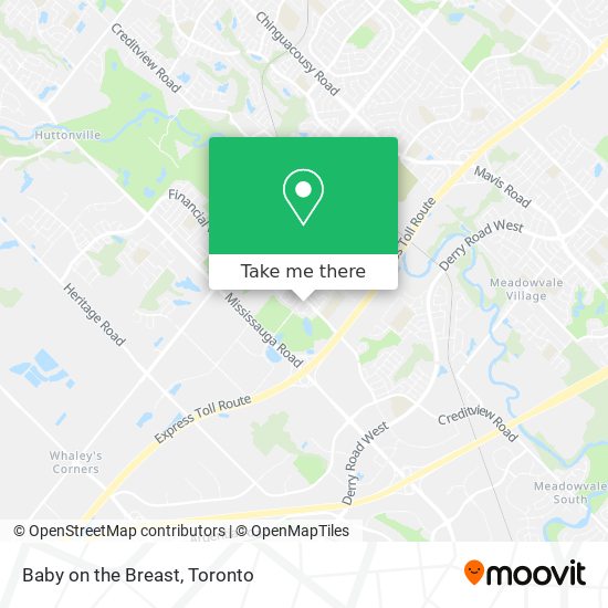 Baby on the Breast map