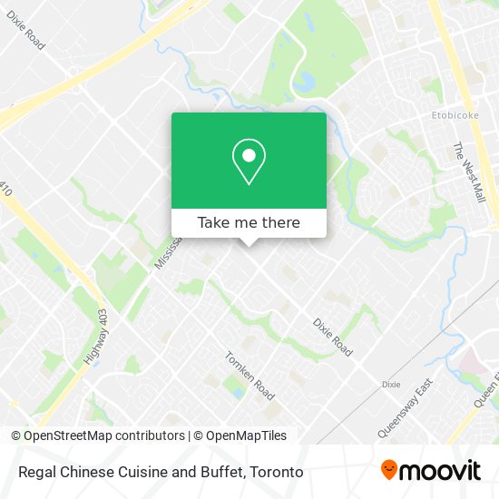 Regal Chinese Cuisine and Buffet map