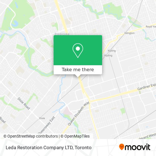 Leda Restoration Company LTD map