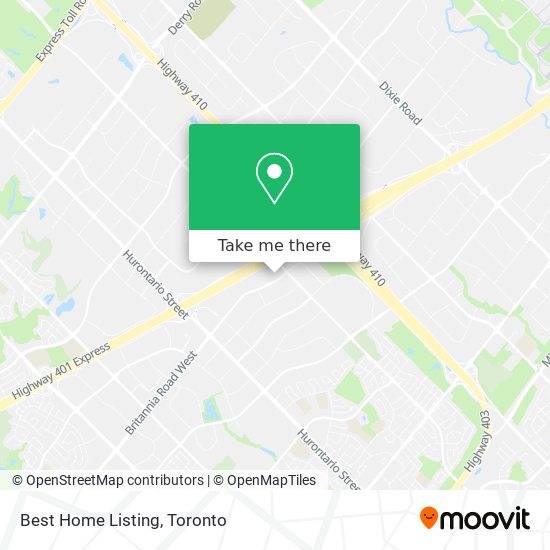 Best Home Listing map