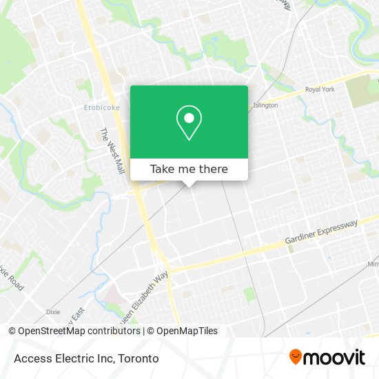 Access Electric Inc map