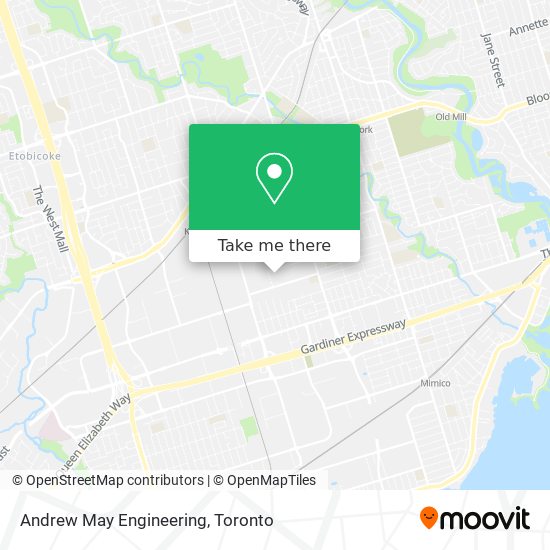 Andrew May Engineering map