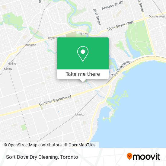 Soft Dove Dry Cleaning map