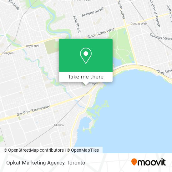 Opkat Marketing Agency map