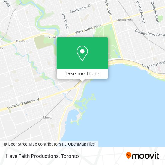 Have Faith Productions map