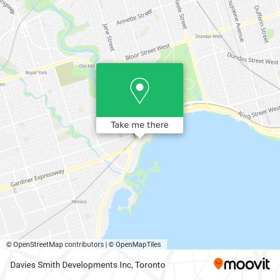 Davies Smith Developments Inc map