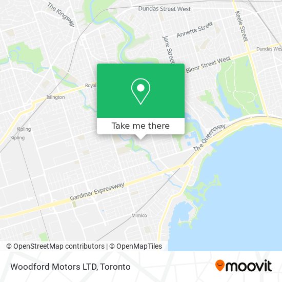Woodford Motors LTD map