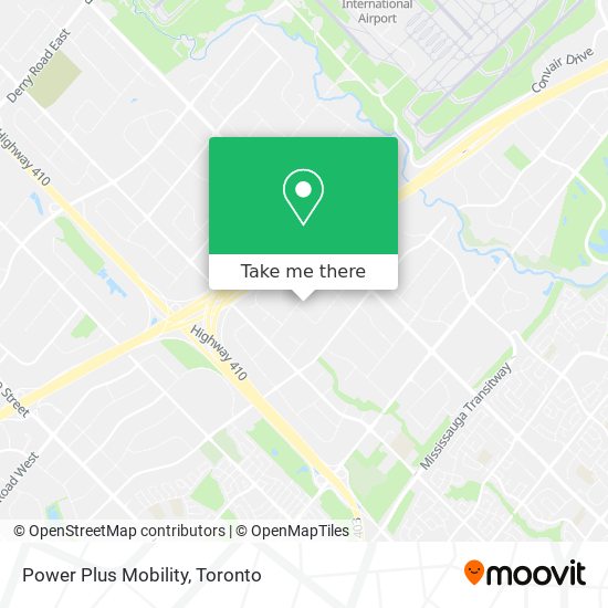 Power Plus Mobility map