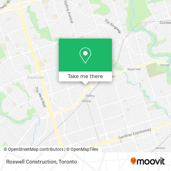 Roswell Construction map