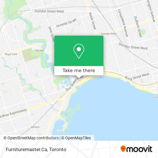 Furnituremaster.Ca map