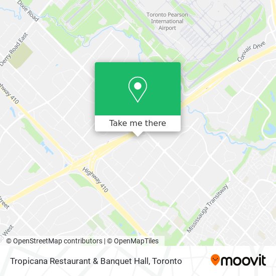 Tropicana Restaurant & Banquet Hall map