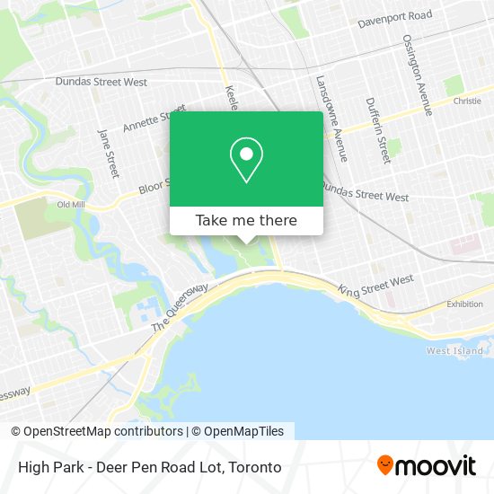 High Park - Deer Pen Road Lot map