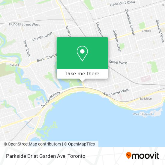 Parkside Dr at Garden Ave plan