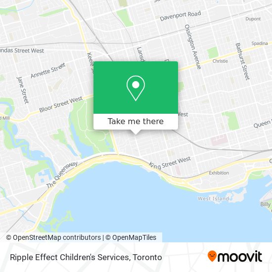 Ripple Effect Children's Services map