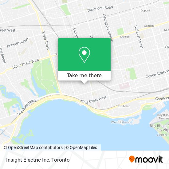Insight Electric Inc map