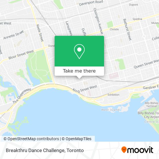 Breakthru Dance Challenge plan