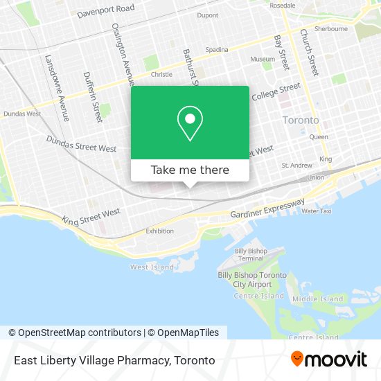 East Liberty Village Pharmacy map
