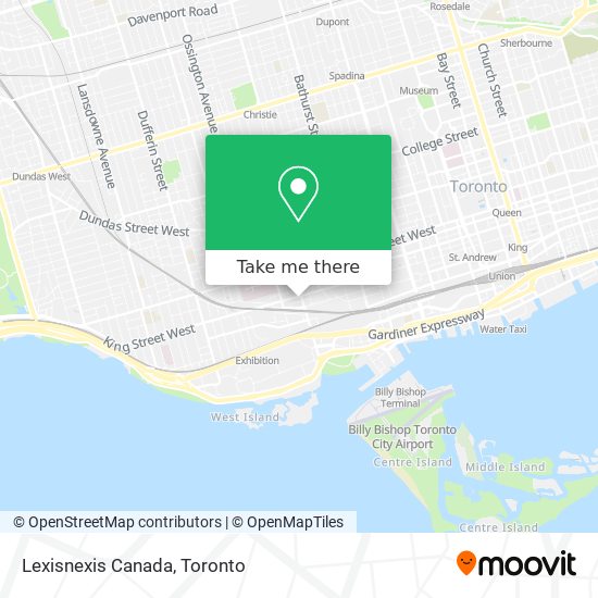 Lexisnexis Canada map