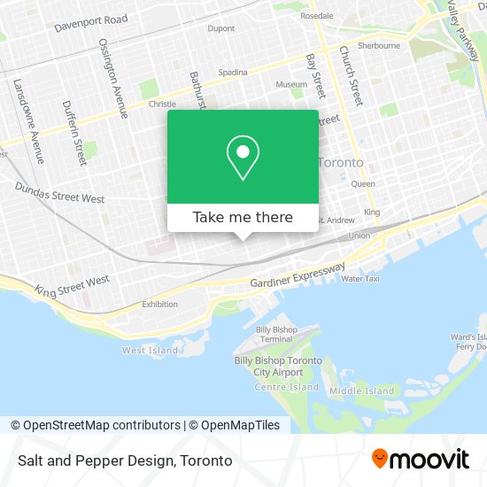 Salt and Pepper Design map