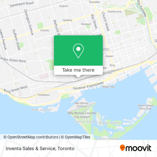 Inventa Sales & Service map