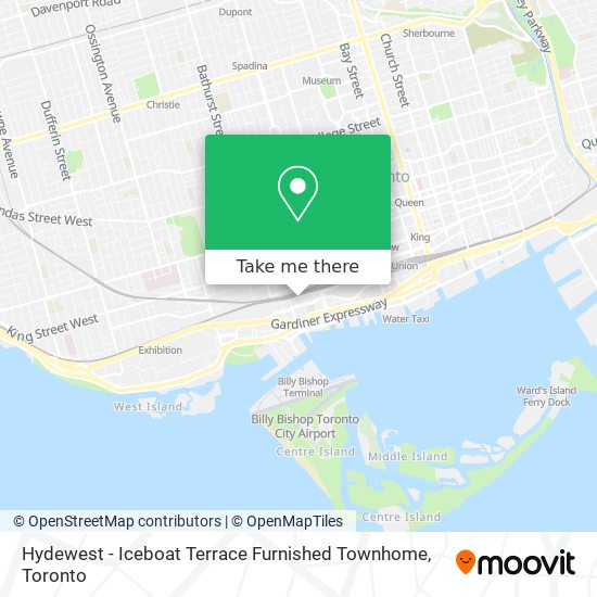 Hydewest - Iceboat Terrace Furnished Townhome map