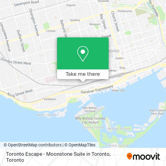 Toronto Escape - Moonstone Suite in Toronto plan