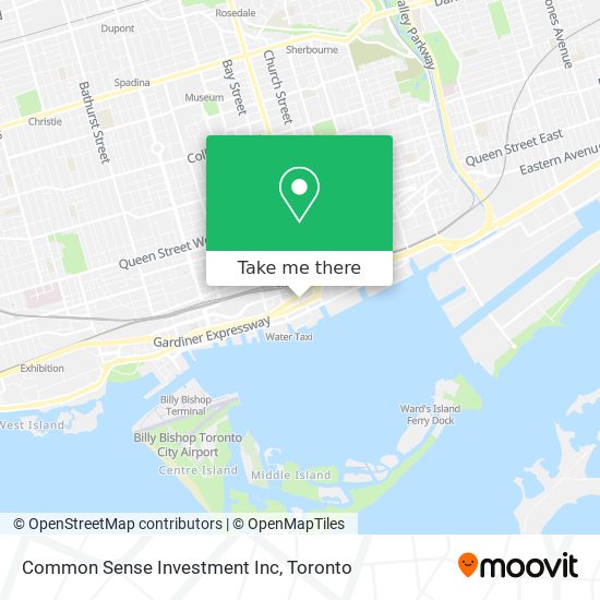 Common Sense Investment Inc map