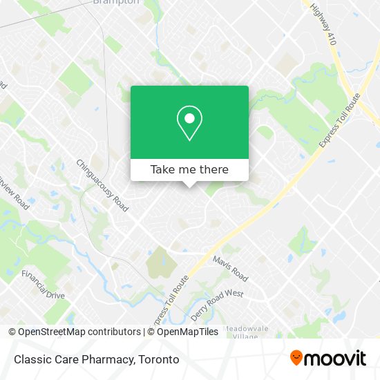 Classic Care Pharmacy map