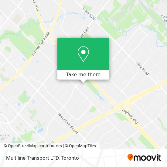 Multiline Transport LTD map