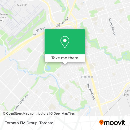Toronto FM Group map