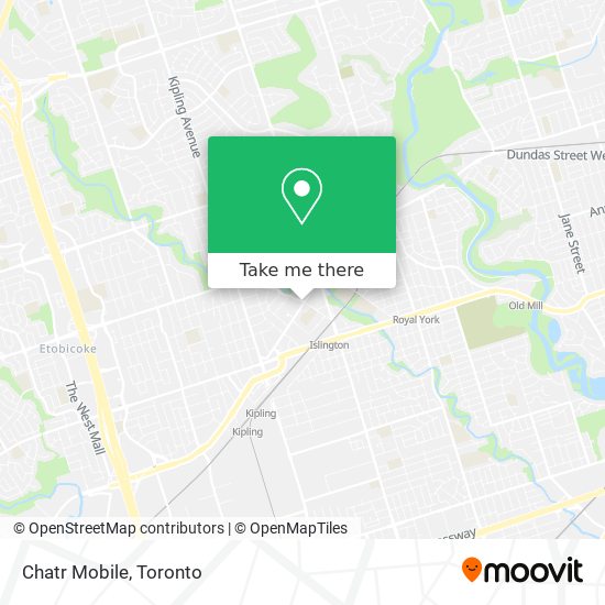 Chatr Mobile map