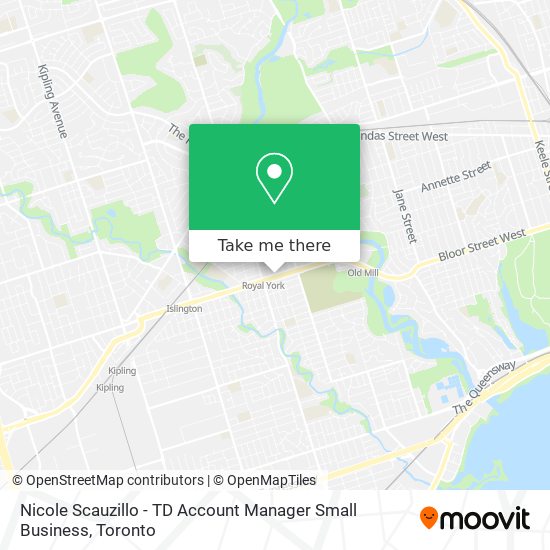 Nicole Scauzillo - TD Account Manager Small Business map