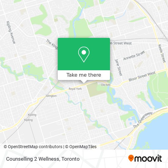 Counselling 2 Wellness map