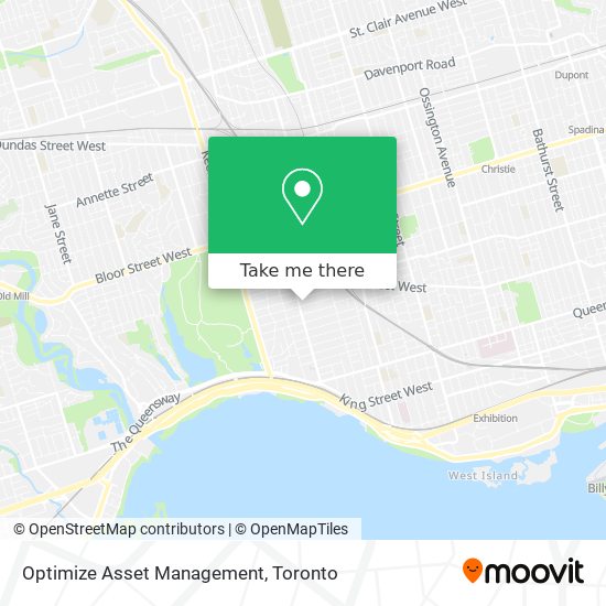 Optimize Asset Management map