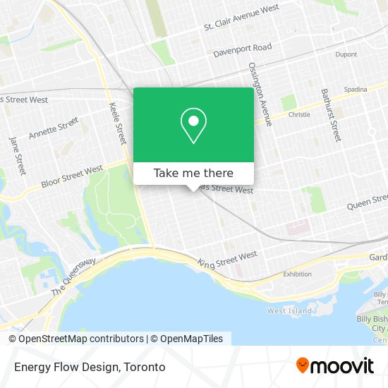 Energy Flow Design map