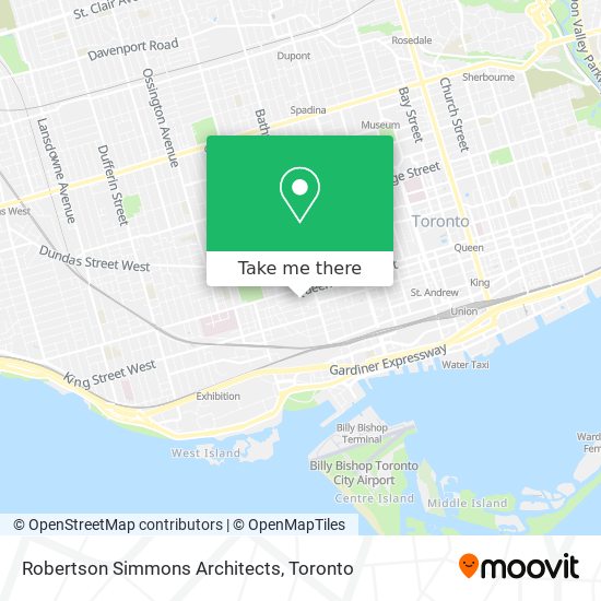 Robertson Simmons Architects map